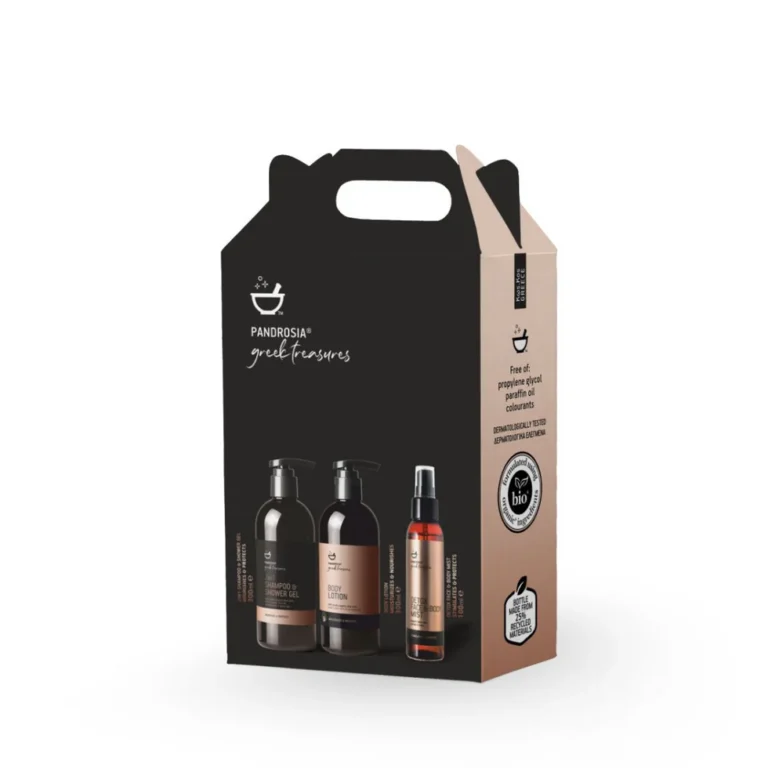 PANDROSIA Personal Hygiene Greek Treasures Gift box με 3 προϊόντα