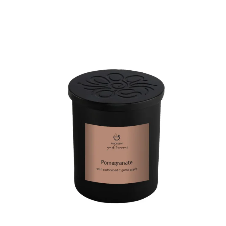 PANDROSIA Luxury Soya Candle Pomegranate & Cedarwood 235ml