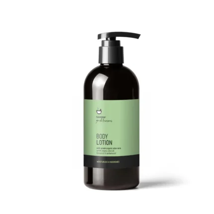 PANDROSIA Citrus Γαλάκτωμα Σώματος με βιολογική αλόη, βιολογικό λάδι ελιάς, εκχύλισμα περγαμόντο & κεχριμπάρι 300ml