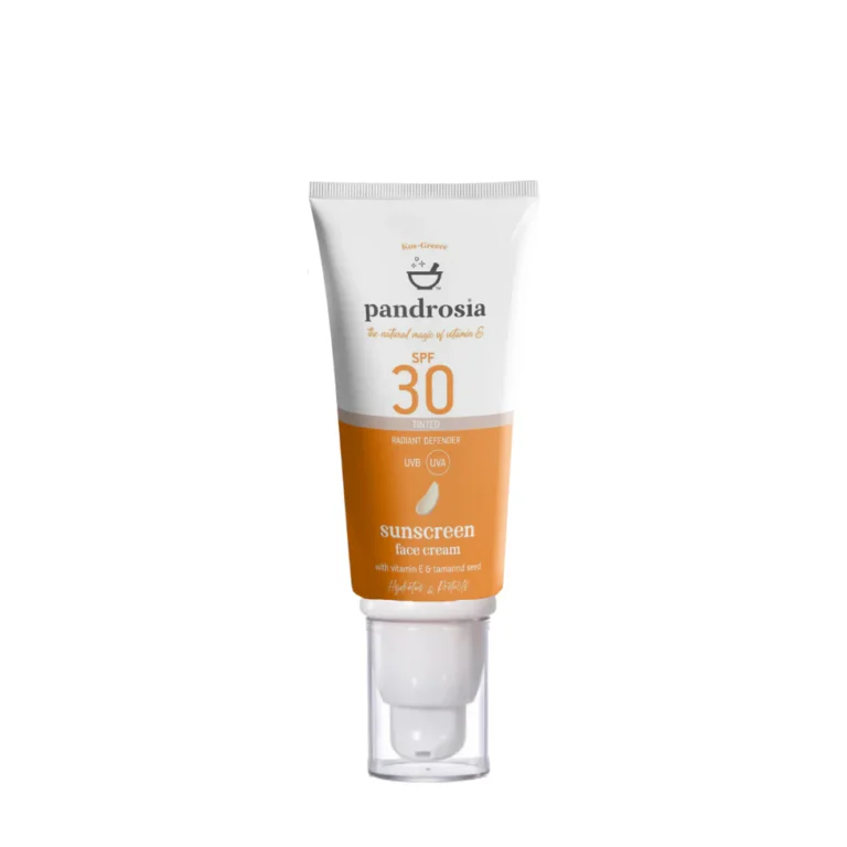 PANDROSIA Αντηλιακό προσώπου SPF30 με χρώμα 50ml